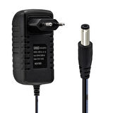 12.6 VOLT - 1 AMPER 5.5*2.5 UÇLU KIRMIZI YEŞİL LEDLİ YERLİ ÜRETİM PRİZ TİPİ ŞARJ ADAPTÖRÜ 