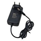 8.4 VOLT - 1 AMPER - 8.4 WATT 5.5*2.5 UÇLU LİTYUM PİL LEDLİ YERLİ ÜRETİM ŞARJ ADAPTÖRÜ (OUT:6V-1A) 