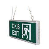 3W TEK YÖN ACİL ÇIKIŞ YÖNLENDİRME TABELASI - LAMBASI (38X30X36MM) 