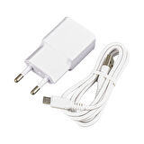 WK-21434 S6 2.1 AMPER ŞARJ BAŞLIK ADAPTÖRÜ + MICRO USB KABLO(NO:3) 