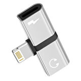 IPHONE LIGHTNING ŞARJ VE KULAKLIK ÇEVİRİCİ ADAPTÖR JACK 