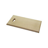20X40CM   KALIN=2.5CM  AHŞAP KESİM PANOSU - ET TAHTASI  EL GEÇMELİ KULP 