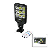 LED SOLAR - KUMANDALI SENSÖRLÜ BAHÇE KAMP LAMBASI 18650 - 1200mA HS-8037-B 9 (4727)