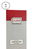 Otokopili Adisyon Fişi Numaralı 8x15 cm 24'lü