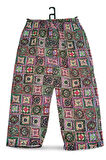 İthal Viskon Geniş Paça Şık Etnik Otantik Desenli Pantolon -  - Desen1