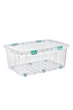 Tekerlekli Saklama Kabı Multibox 90 Litre -E520