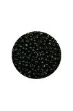 Dökme Cam Kum Boncuk (11/0) 2 mm - 60 Gram -  Siyah - BNC045
