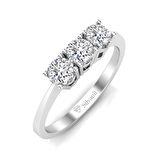 0,90 Karat Pırlanta Tria Yüzük