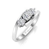 0,60 Karat Pırlanta Tria Yüzük