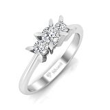 0,40 Karat Pırlanta Tria Yüzük