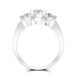 0,50 Karat Pırlanta Tria Yüzük