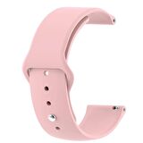 Gpack Samsung Galaxy Watch 3 45mm Kordon Mat Düz Renkli Silikon