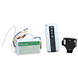 AVİZE KONTROL KUMANDASI 4 TUŞLU 4 KANAL (220 VOLT)  GO50606443700