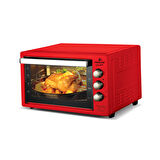 HARLEM HAF-441 DESTAN ELEKTRİKLİ KIRMIZI KARE FIRIN 40-42LT 1500W  GO50608959450