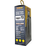 Akım Korumalı Akıllı Priz,termal Akım Korumalı 3x Ledli Usb, 3x Priz 2 M Uzatmalı Çocuk Korumalı  GO50608205810
