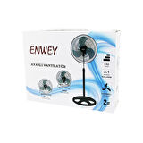 18 İNÇ  İNÇ   SANAYİ  VANTİLATÖR  3İN1: AYAKLI - M.ÜSTÜ - DUVAR   METAL KAFES - KANAT 3  80W VG-301  GO5060Gok181159