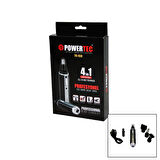 POWERTEC TR-450 4İN1 KAŞ - BURUN - KULAK - SAKAL ŞARJLI TRAŞ MAKİNESİ  GO50608046440