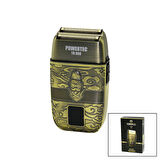 GÜNLÜK SIFIR SAKAL - GOLD KOMPLE METAL  SAKAL TRAŞ MAKİNESİ  USB ŞARJLI - LED ŞARJ GÖSTERGELİ TR-950  GO5060Gok111616