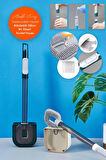 SIVI HAZNELİ NEW SİLİKON WC KLOZET FIRÇASI SET  GO50608631880