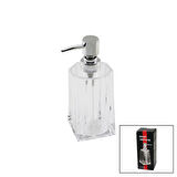 280ML - UZUN   ŞEFFAF - MİKA KRİSTAL  SIVI SABUNLUK  GO5060Gok210754
