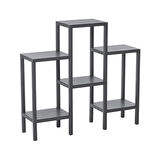 6 RAFLI - GRİ MODÜLER ÜNİTE PLASTİK 108x100x29 cm  GO50602864610