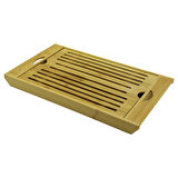 2IN1   IZGARALI BAMBU AHŞAP KESİM PANOSU - TEPSİ   KESİM: 20.5X29.5CM -  GO5060Gok222731