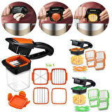 Nicer Dicer Quick 5 In 1 Pratik Hazneli Sebze Meyve Doğrayıcı Dilimleme Aleti  GO50608944610