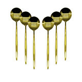 6 PCS GOLD YEMEK KAŞIK SETİ  GO5060Gok222913