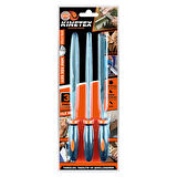 3PCS  MİNİ EĞE SETİ  DÜZ - YUVARLAK - ÜÇGEN  GO5060Gok133585