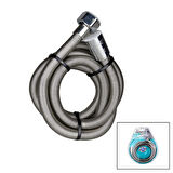 VAKUMLU   METAL YAYLI  DUŞ HORTUMU VAKUMLU 150CM  GO5060Gok133566