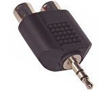 3.5 MM ST ERKEK / 2RCA DİŞİ ÇEVİRİCİ JACK  GO50602043360