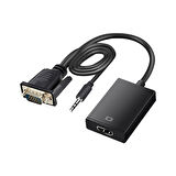 VGA TO HDMI ÇEVİRİCİ ADAPTÖR SES GİRİŞLİ  GO506089MT-24795