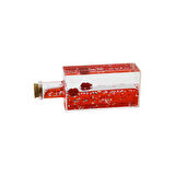 KIRMIZI SU KALP - YILDIZ DİKDÖRTGEN MİKA ŞİŞE YÜZEN BATMAYAN DEKORATİF BİBLO AKVARYUM4.2X6.4X17CM (5060)