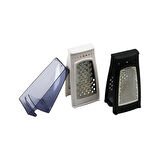 QLUX L-00667 İDEA DİKEY HAZNELİ=ŞEFFAF MİKA KRİSTAL ÇİFT TARAFLI RENDE TABAN: 9X10.5CM Y: 21CM PLASTİK GÖVDE (5060)