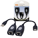 USB RJ 45 50 METRE UZATMA KABLOSU EXTENDER (5060)