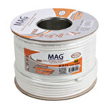 MAG RG6/U4 SAT1 BAKIR ANTEN KABLOSU (100 METRE) (5060)