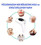 Profesyonel  Lazer Epilasyon Aleti 999.999 Atım Tüy Alma Cihazı Kadın Erkek lazer IPL Tüm Bölge (5060)