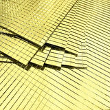 Kare Gold Cam Mozaik Fayans Çıkartmaları El İşi Kare Cam Fayans Kendinden Yapışkanlı Aynalı Dekor Panel 30x30 Cm (5060)