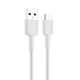 AUKEY CB-CD30-WH NAYLON ÖRGÜLÜ USB-A TYPE-C ŞARJ KABLOSU 0.9MT