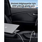 AUKEY CC-Y23-BK 65W 2* TYPE-C PD ARAÇ ŞARJ CİHAZI