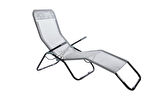 Andoutdoor Tumbona Katlanır Şezlong-GRİ