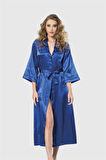 Arias Closet Saks Uzun Saten Sabahlık OZN-12549