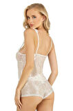 Arias Closet Ekru Saten Şort Takımı 9221 OZN-22545