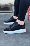  WG019 Siyah Triko Erkek Casual Ayakkabı