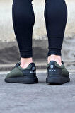  WG019 Haki Triko Erkek Casual Ayakkabı
