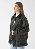 Stuf&Co  /Barn Yağlı Ceket Sage Green  / Barn Wax Jacket/  Barn Waxed Cotton Jacket 