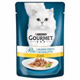 Gourmet Perle Izgara Tavuklu Yetişkin Kedi Pouch 12x85 Gr 