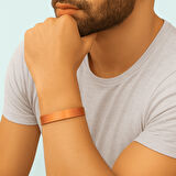 8 Motifli Bakır Erkek Bileklik - Mührü Süleyman'dan Celcelutiye - Nalını Şerif'den, Kıtmir Duası'na