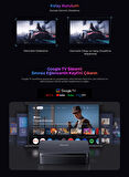 HAVIT PJ600 PLUS 600 ANSI Lümen BATARYALI FULL HD Google TV'li Ultra Kısa Mesafe Projeksiyon