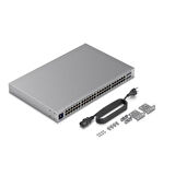 UBNT USW-48-POE 48 PORT GIGABIT + 4X1GB SFP UPLINK L2 195W POE YÖNETİLEBİLİR RACKMOUNT SWITCH